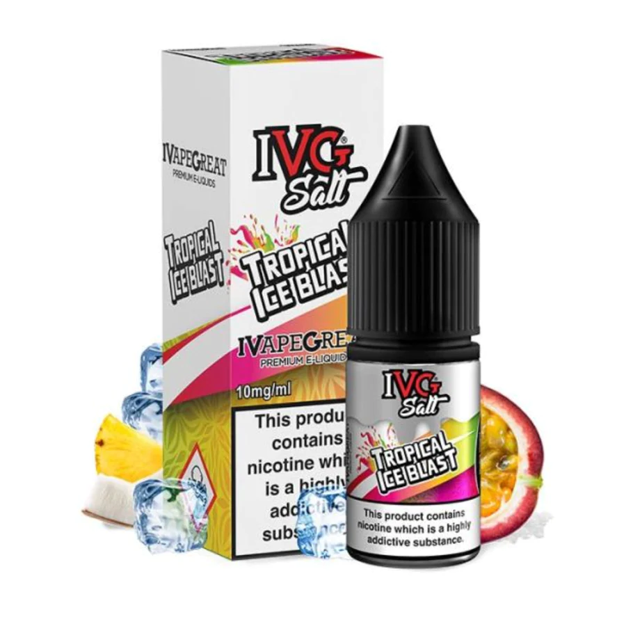 Tropical Ice Blast 20mg 10ml IVG Salts bottle