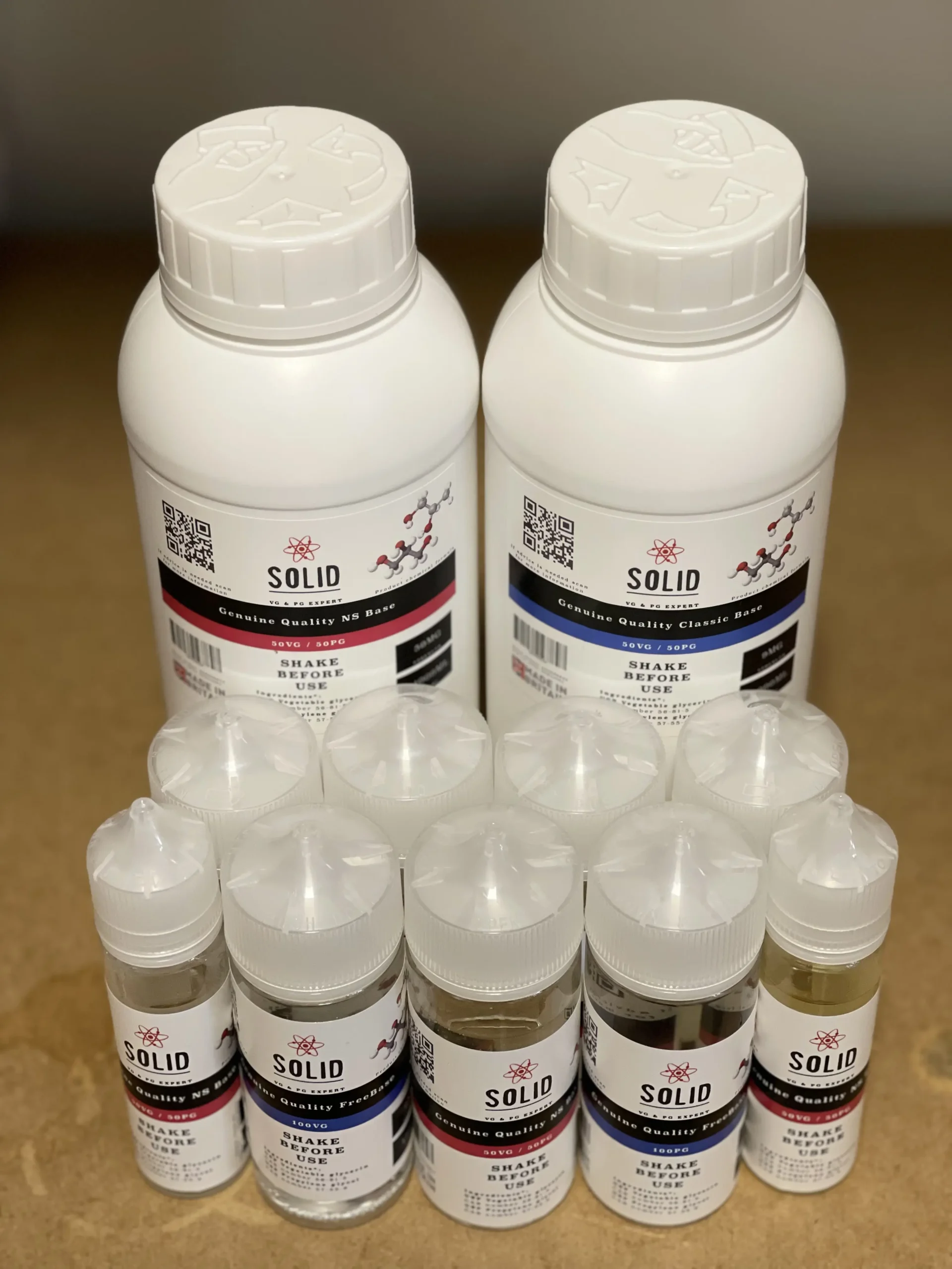 base vape 50/50 DIY Base 10MG Nicotine Salts 50/50 1L – Smooth and balanced vape main image 1