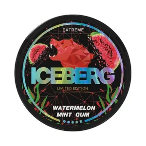 Vattenmelon Mint Tuggummi 50 mg Iceberg
