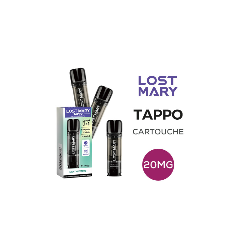 Cápsulas precargadas Lost Mary Tappo Air de 20 mg