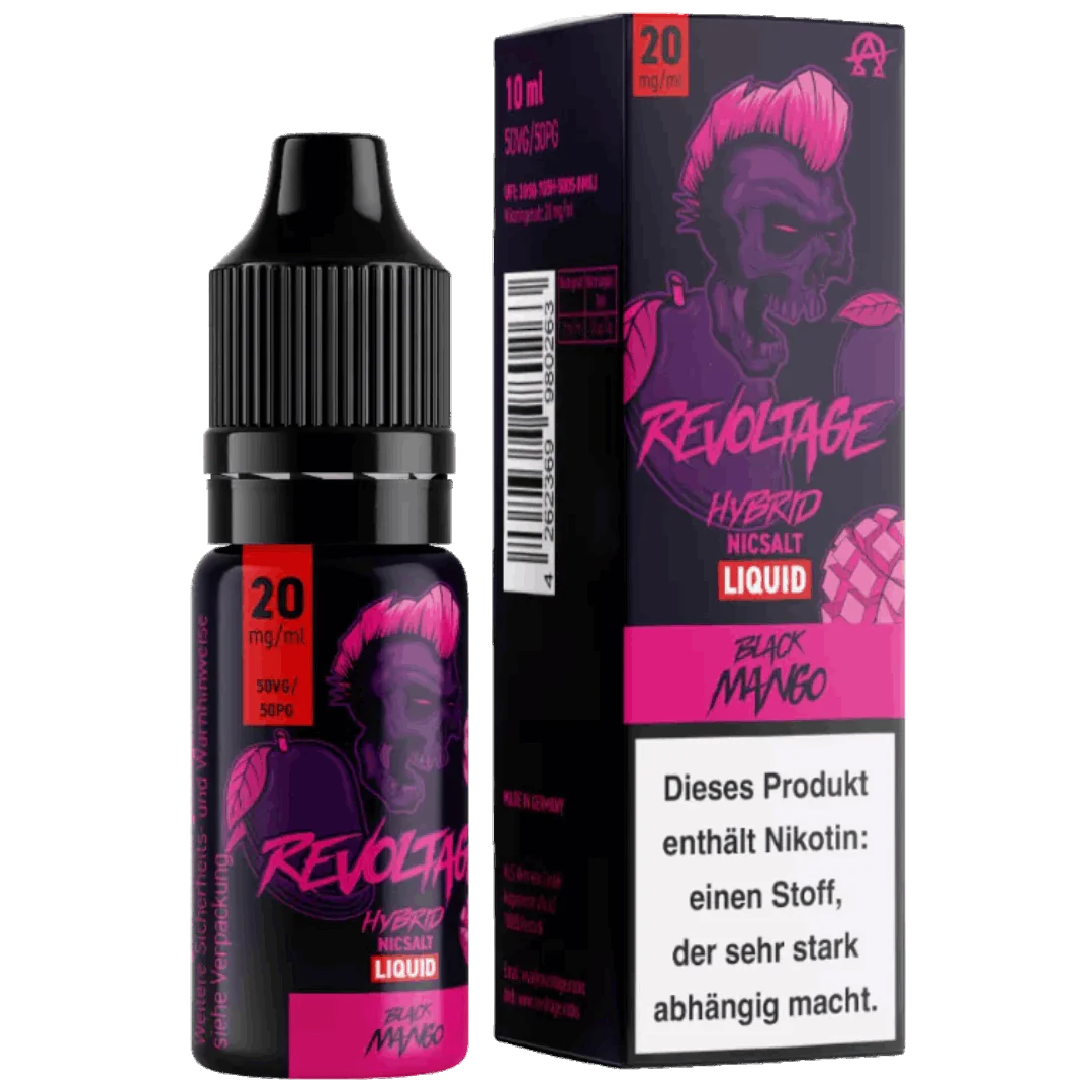 Black Mango 10ml 20mg Revoltage Hybrid - VSHUB24 - E. LIQUIDS, DIY, DISPOSABLES Black Mango 10ml 20mg Revoltage Hybrid - VSHUB24 - E. LIQUIDS, DIY, DISPOSABLES