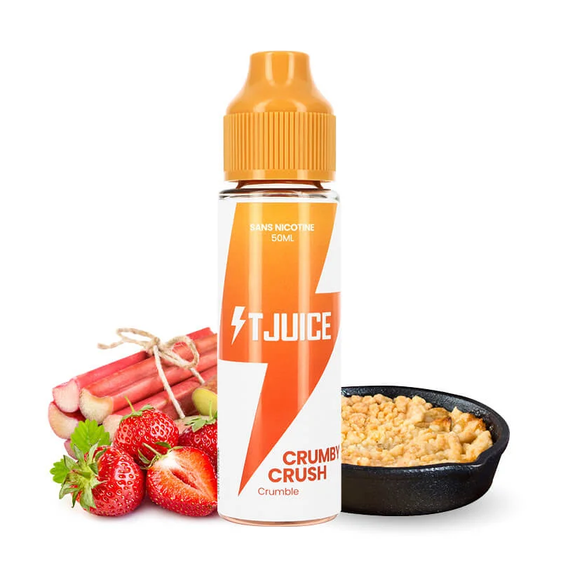 Crumby Crush 50 мл, 0 мг, 60VG 40PG, бутилка TJuice