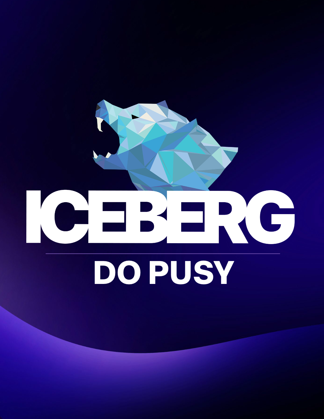 Kit recarregável e cápsulas Iceberg Do Pusy de 800 baforadas