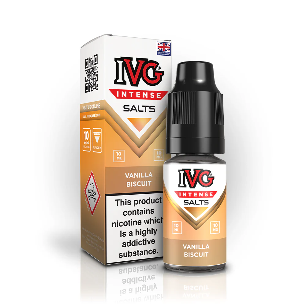 IVG Biscoito de Baunilha 20 mg, sal de nicotina para sobremesas