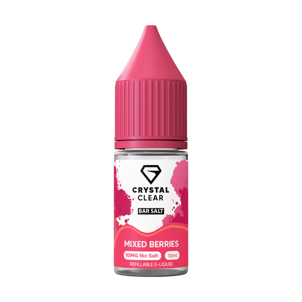 Crystal Clear Mistura de Frutos Silvestres, 20 mg de sal de nicotina