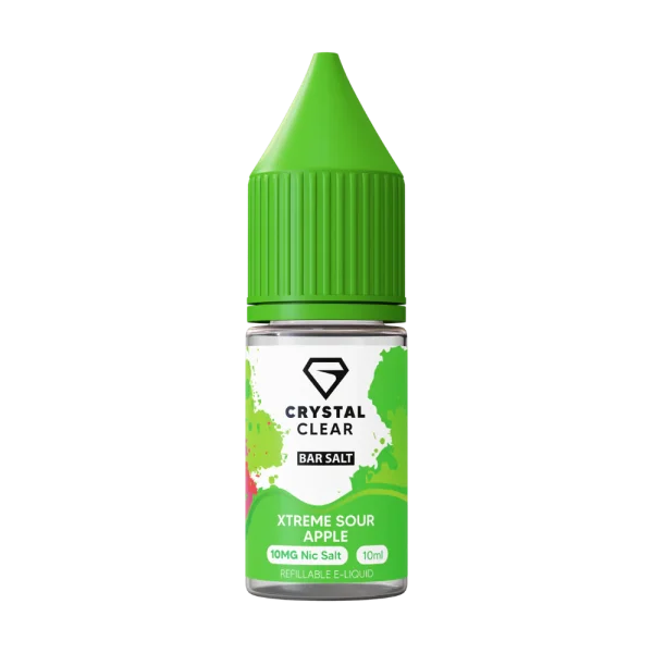 Xtreme Sour Apple 20mg Crystal Clear