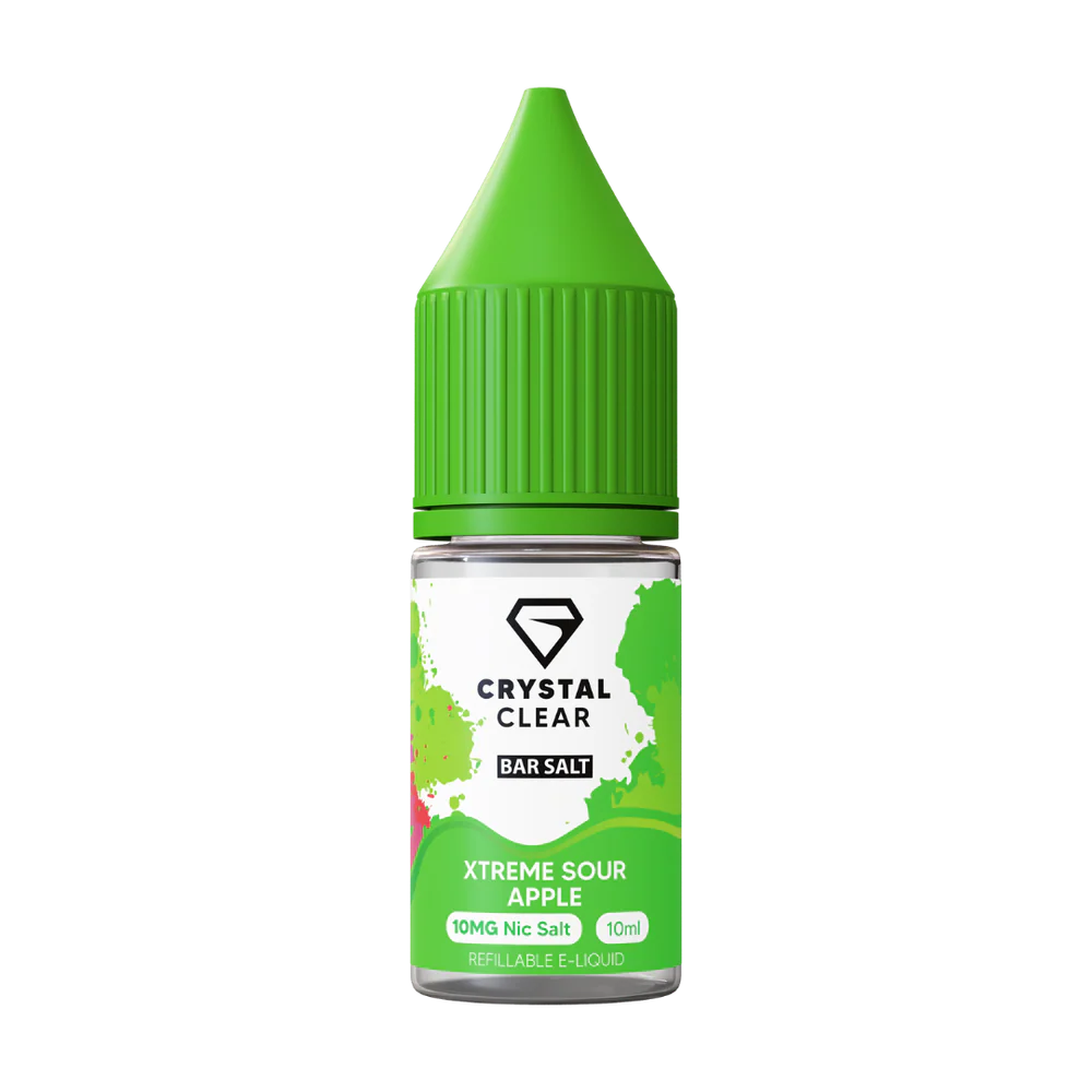 Xtreme Sour Apple 20 mg Crystal Clear