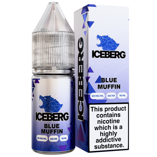 Blue Muffin 20mg Iceberg Salts