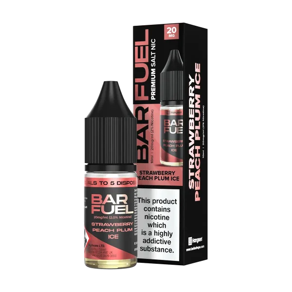 Strawberry Peach Plum Ice 20mg Bar Fuel