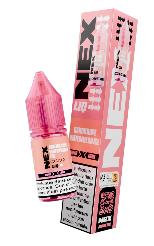 Cantaloupe-vandmelon-is 10 ml 20 mg NEXLIQ Pod Salt