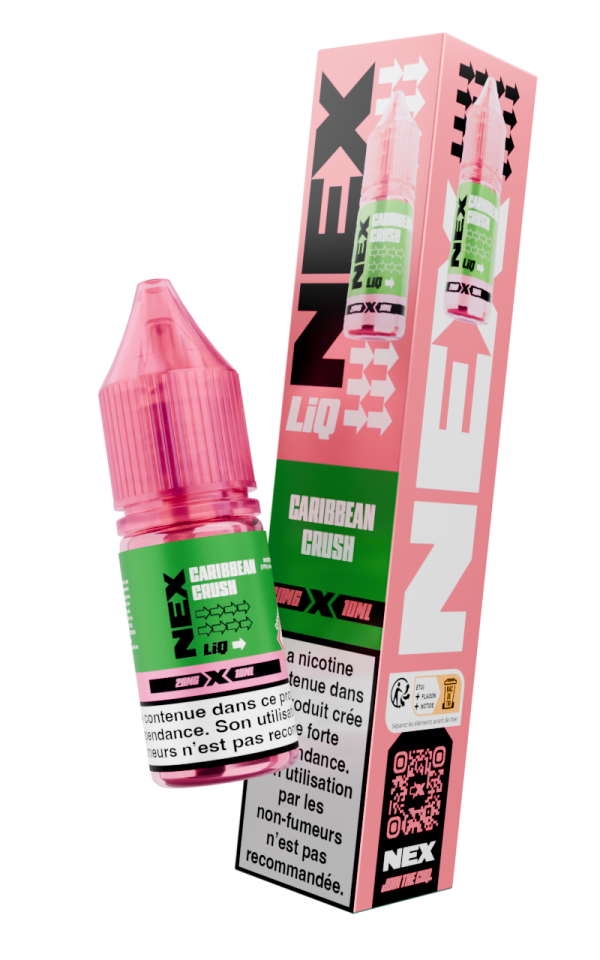 Caribbean Crush 10 ml 20 mg NEXLIQ Pod Salt