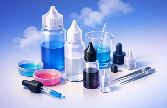 Flaconi per la miscelazione di liquidi per sigarette elettroniche: formati, consigli e utilizzi