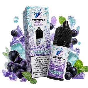 Černý rybíz s mentolem 20 mg, 10 ml, Crystal Fuel