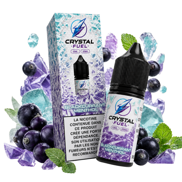 Blackcurrant Menthol 20mg 10ml Crystal Fuel