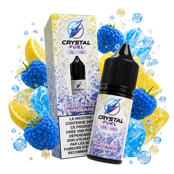 Blue Razz Lemonade 20mg 10ml Crystal Fuel
