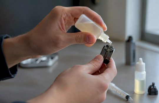Flüssigkeit in das MTL-Pod-System einfüllen