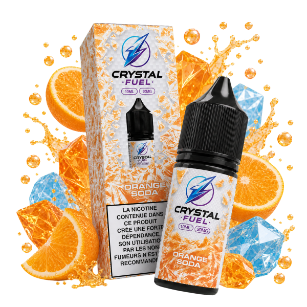 Pomarančová limonáda 20 mg 10 ml Crystal Fuel