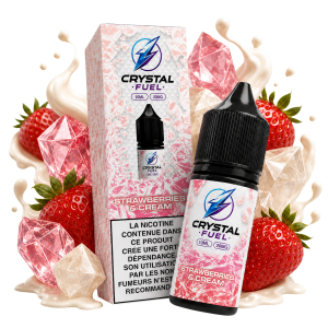 Jahody se smetanou 20 mg 10 ml Crystal Fuel