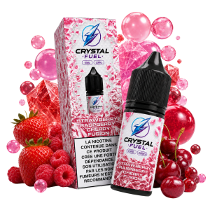 Jahoda, malina, čerešňa – Fusion 20 mg, 10 ml, Crystal Fuel