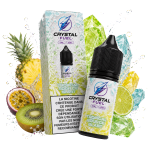 Tropical Sour Ice Blast 20 mg 10 ml Crystal Fuel
