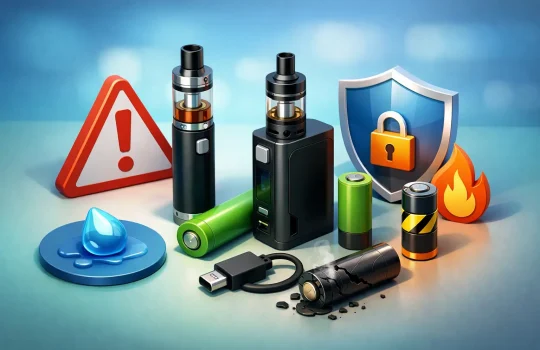 Príručka o bezpečnosti batérií do elektronických cigariet pre každodenné používanie